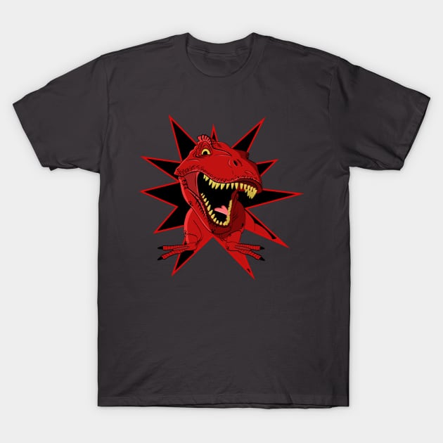 Tyrannosaurus Rex T-Shirt by rachybattlebot